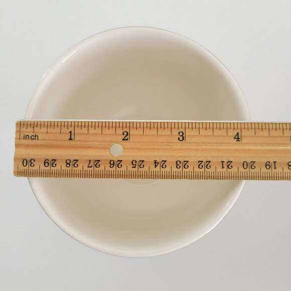 Vintage Lenox Winter Greetings 4" Nesting Bowl, Nuthatch Bird, Holly & Pinecone - Picture 8 of 8